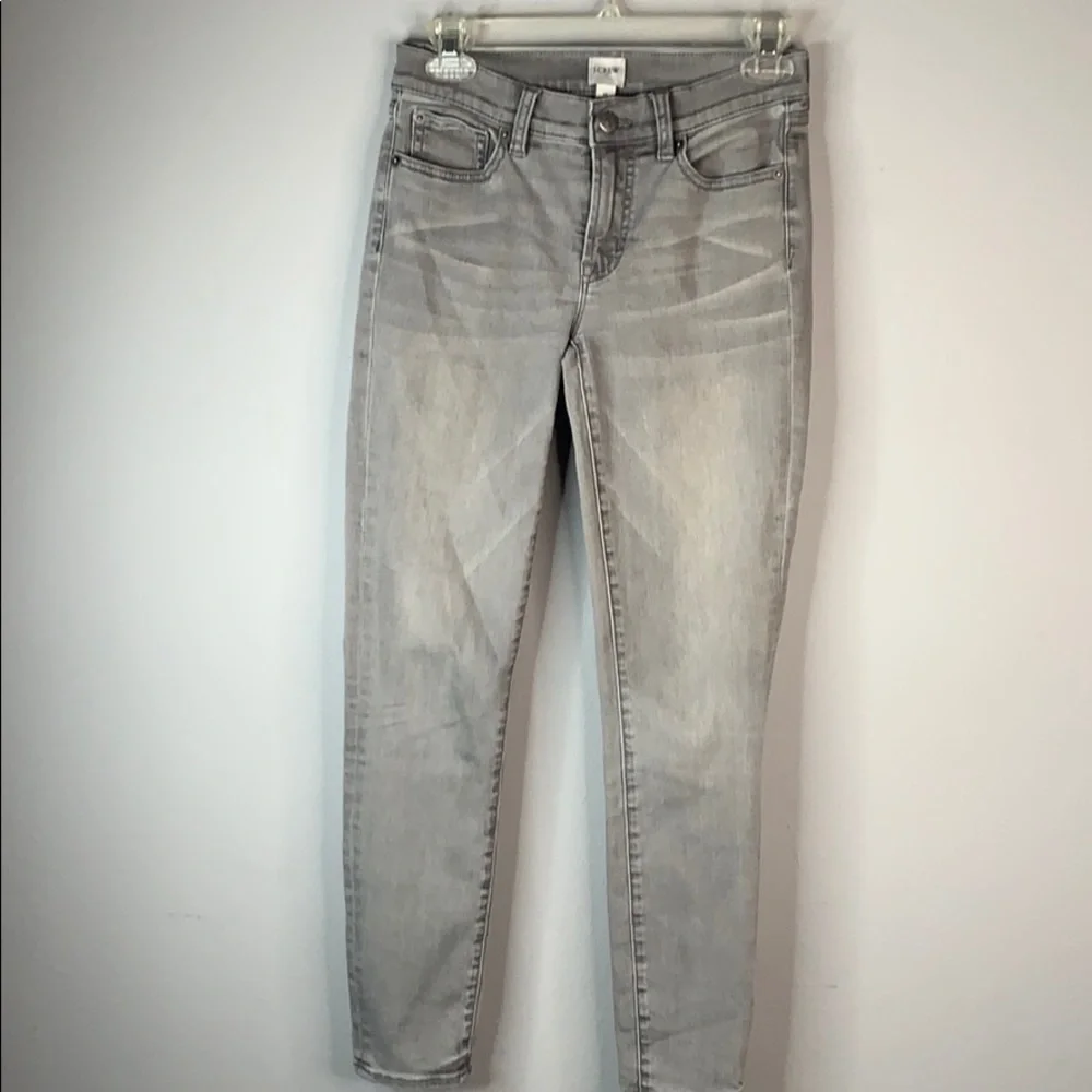 J. Crew Valley Wash gray Skinny Jean 25